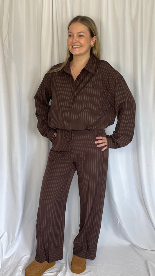 SET BRUIN MET STREPEN