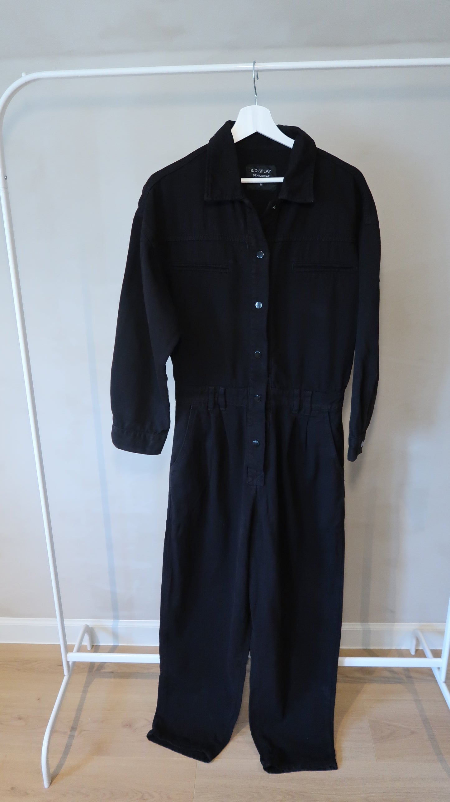 JUMPSUIT JEANS ZWART