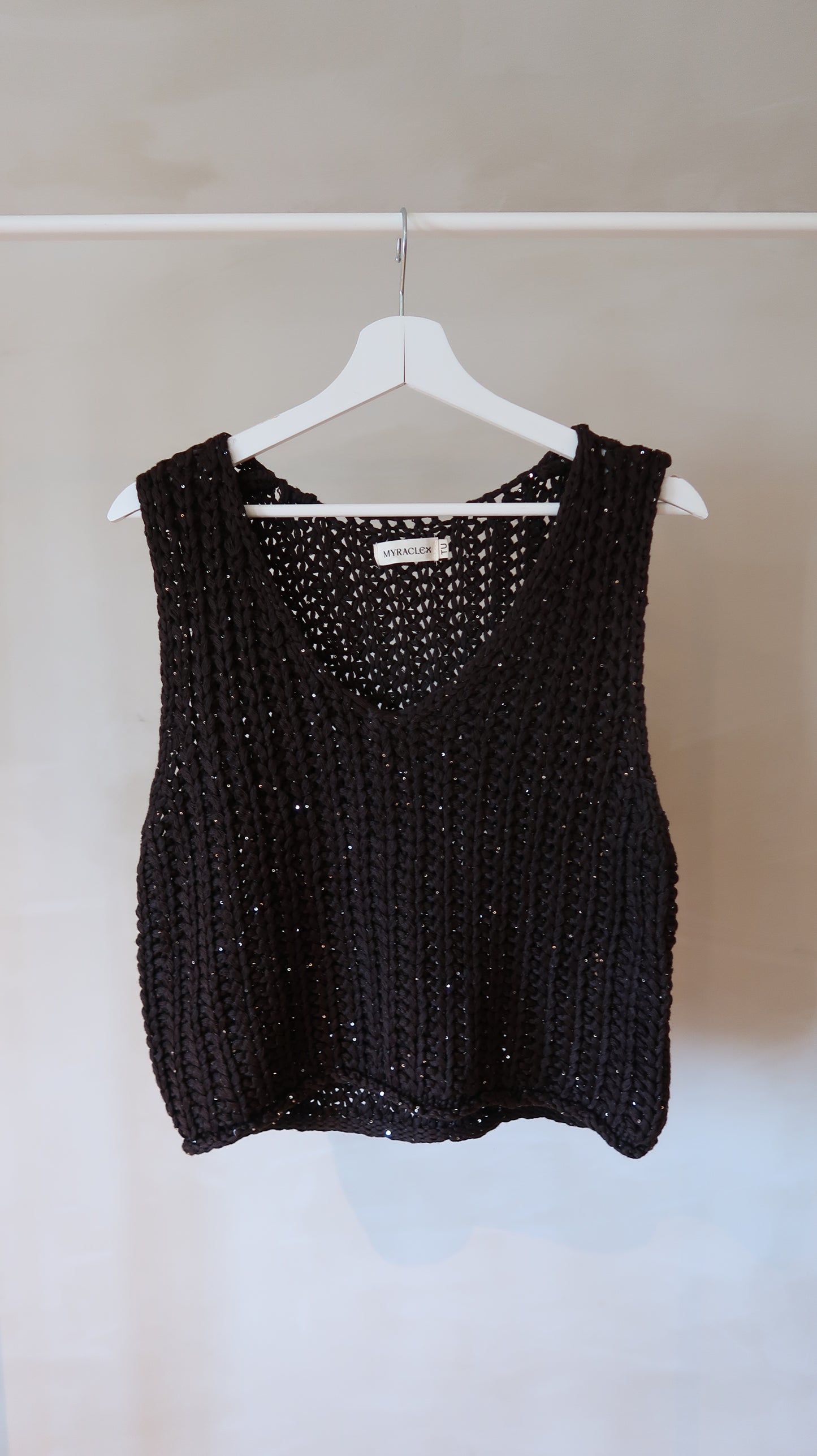 TOP BRUIN MET GLITTER